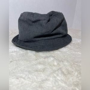 Unisex OS dark gray bucket hat